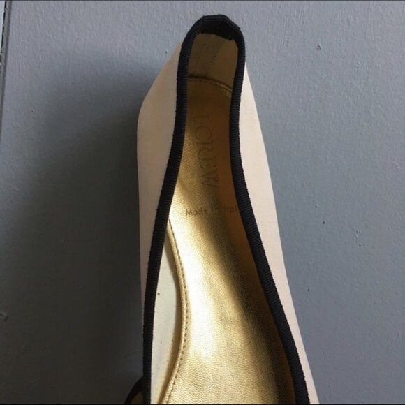 Vintage J.Crew Ballet Flats - Light Pink Satin, Size 8 - Picture 4 of 5